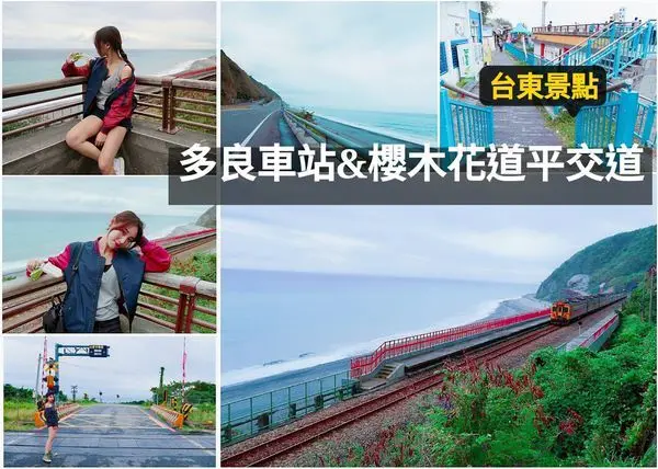【旅遊】一生至少要來一次的多良車站!!!!(๑•̀ㅁ•́ฅ✧台東必去景點（內含影片／台東特產／櫻木花道平交道／限量版乖乖）