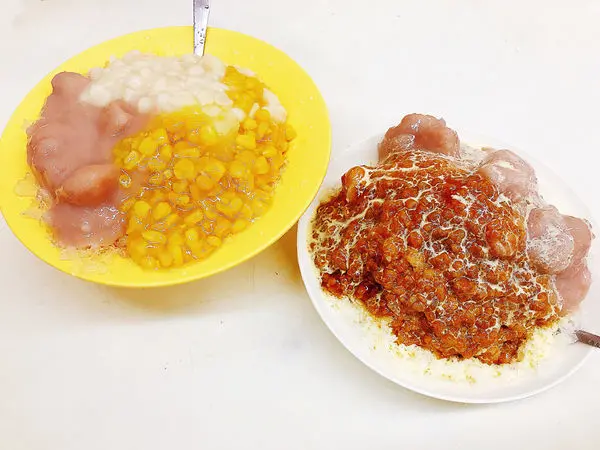 ||吃。台北|| 楊記冰店 獨特玉米冰老店 芋頭也好吃