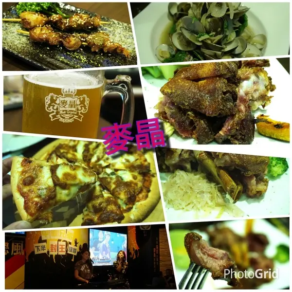 [板橋.府中] 麥晶鮮釀啤酒餐廳：現場演唱/棒球直播/啤酒/美食        
      