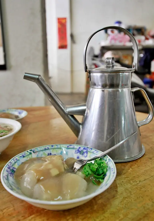 【南投】每日現做的家鄉味小吃。阿菊肉圓