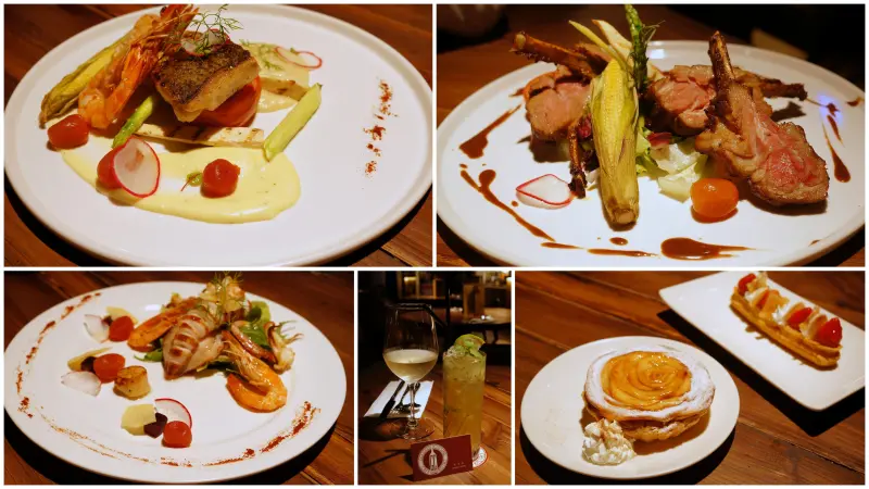 (胖樺食記)台北東區餐點一流環境滿分「好米亞義法餐酒館」。精緻細膩排餐配上各式酒類微醺宜人。