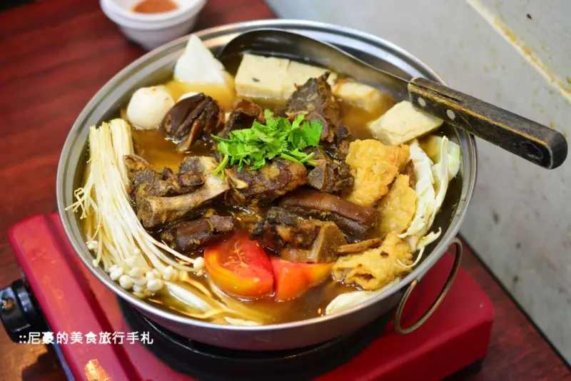 [台北中山] 下港吔羊肉爐 寒天暖呼呼冬日進補 民權西路美食推薦網誌食記