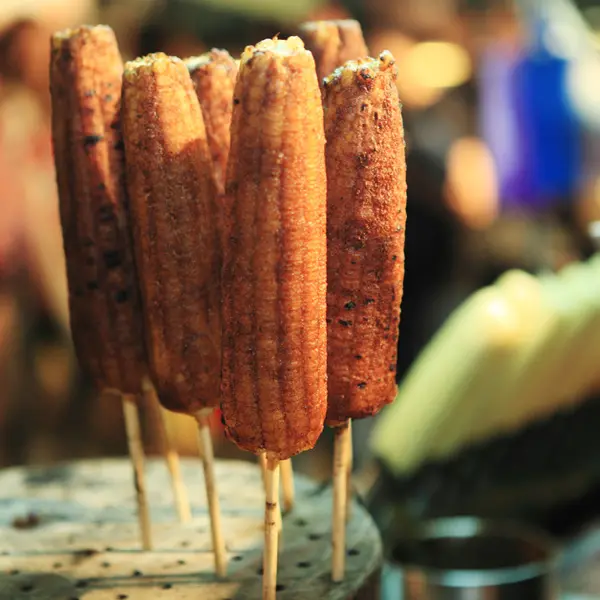 台灣紅螞蟻炭烤珍珠玉米