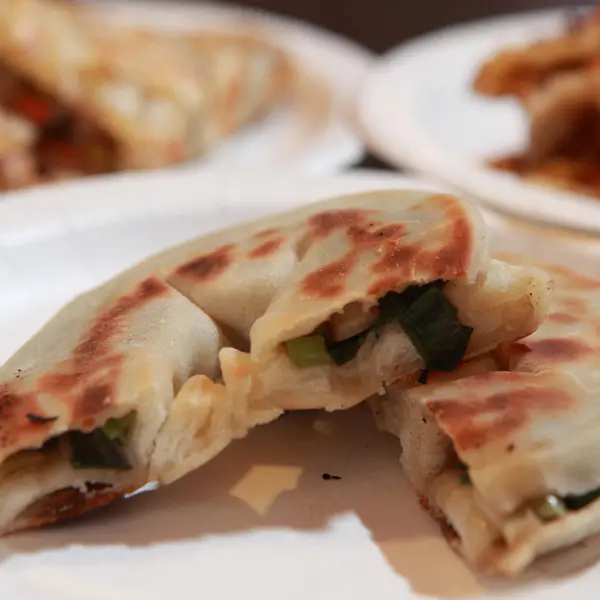 辛花炫三星蔥餡餅