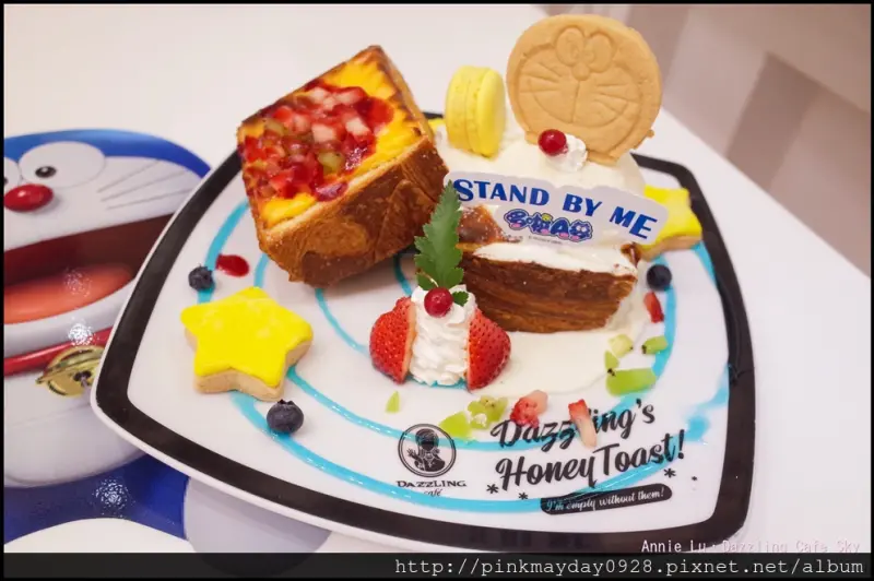 ✿台中✿ 期間限定!!!!超可愛的哆啦A夢蜜糖吐司跟義大利麵 還有大人小孩都想要的記憶三明治 快點來吃噢 ➜ Dazzling Cafe Sky