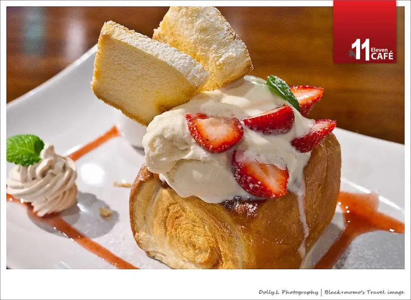 台北│11 CAFÉ‧令人驚艷的楓糖吐司
