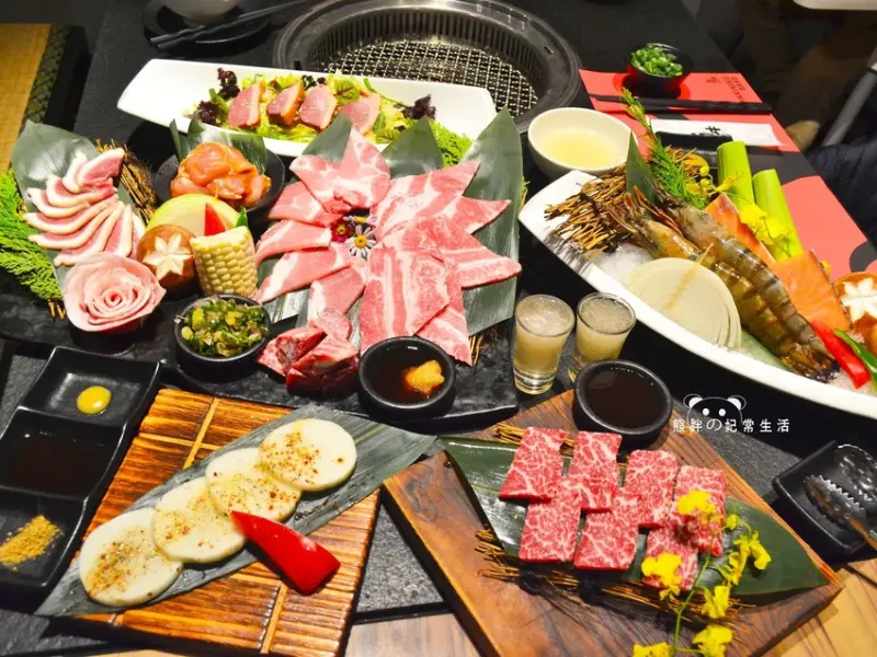 【台中北屯】一頭牛日式燒肉●清酒─崇德店，台中燒肉推薦，極上雙人套餐種......