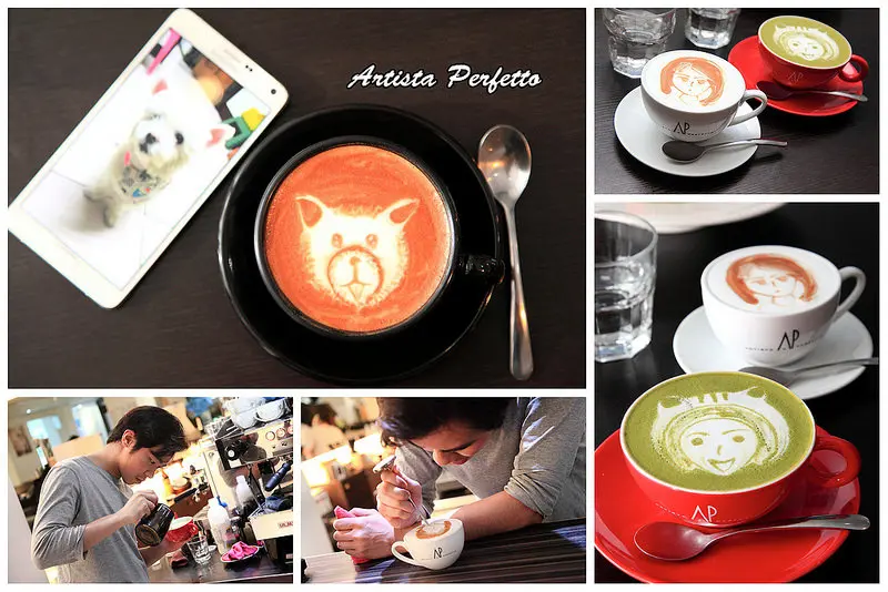 [台北信義]客製化拉花造型，世界拉花冠軍駐店，連毛小孩也能拉花！香醇的咖啡藝術～Artista Perfetto（文內大優惠）