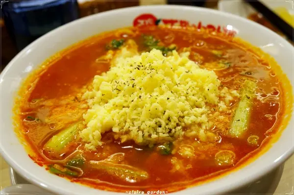 臺北 捷運台北車站 太陽蕃茄拉麵~原來拉麵也能配起司呢