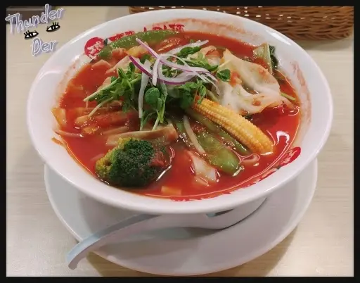 [台北車站][一人餐桌]太陽蕃茄拉麵(太陽のトマト麺)-站前本店 健康蔬食新樂活