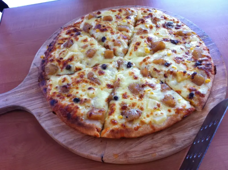 每次去中和一定要吃【馬力歐手工pizza】好香好香好香 食指大動！