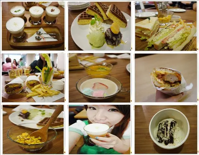 [捷運忠孝敦化站]  加了Q10的雪花冰，一次享有四種口味的拿鐵‧‧‧餐點特別，來一次就喜歡上的愛絲葵下午茶