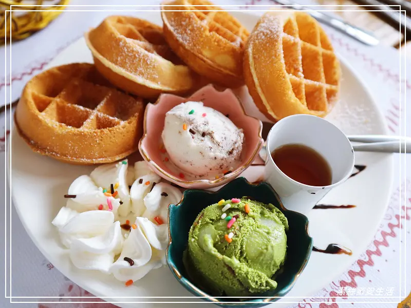 森鄰水岸景觀咖啡館-桃園復興/視野絕佳!遠眺大漢溪及新溪口吊橋~餐點也美味 - 潔絲蜜愛生活