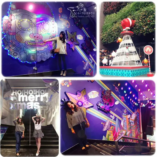 【台中】2016勤美天地聖誕村，開村囉！隱藏版夢幻聖誕星球好可愛～