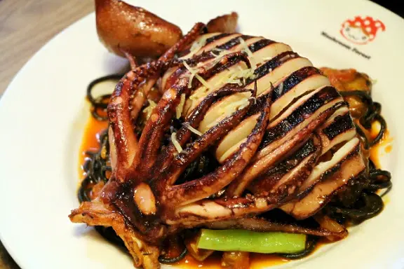 【羽諾食記】蘑菇森林義大利麵坊●可愛鄉村風格餐廳●中山捷運站美食