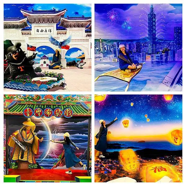 台北最新室內免費展覽|中正紀念堂3D藝術展|一次打卡全台地標|全台十大場景任你拍|來趟台北奇幻之旅3D視角EYE TAIWAN