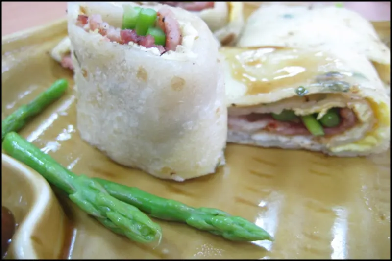 不倒翁和風洋食創意早餐