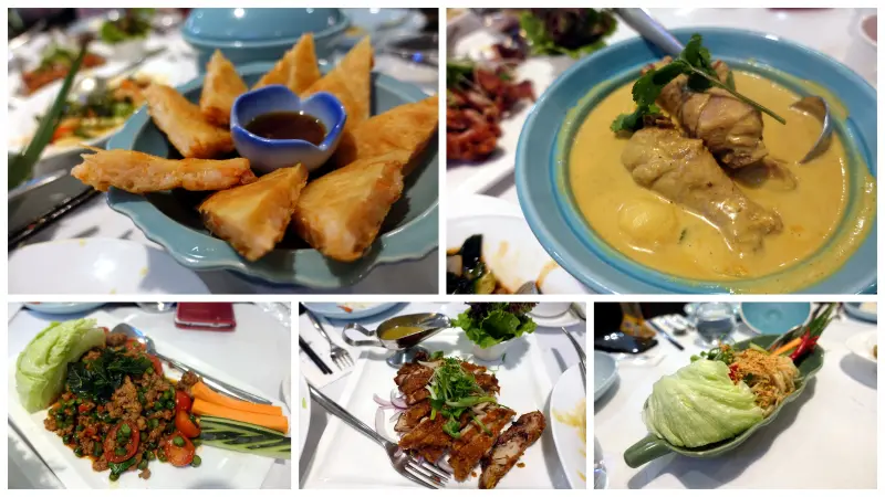 (胖樺食記)台北車站京站內道地泰式料理「晶湯匙」，兼顧台灣人口味且氣氛佳服務好，適合多人聚餐              