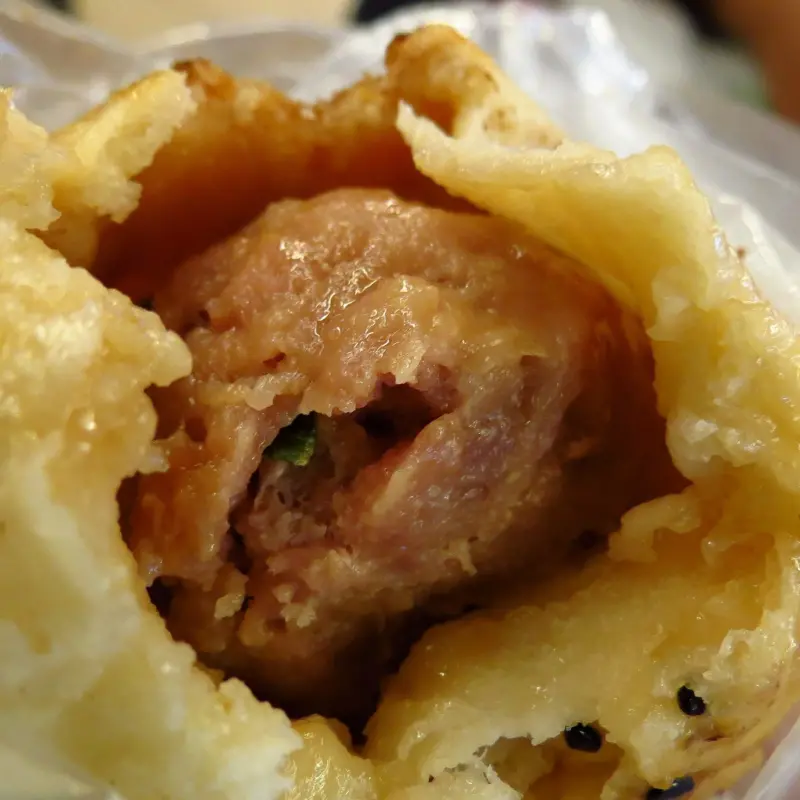 我要吃五個 - 老蔡水煎包