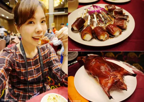 [宜蘭美食]風靡全台的櫻桃鴨值得一吃-蘭城晶英酒店，假日只賣套餐，熱炒也好吃!!