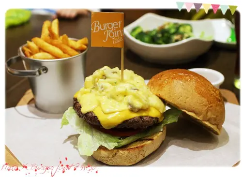 瞧！讓薯泥崩潰的起士牛漢堡‧來自Burger Joint 7分SO美式廚房朝富店