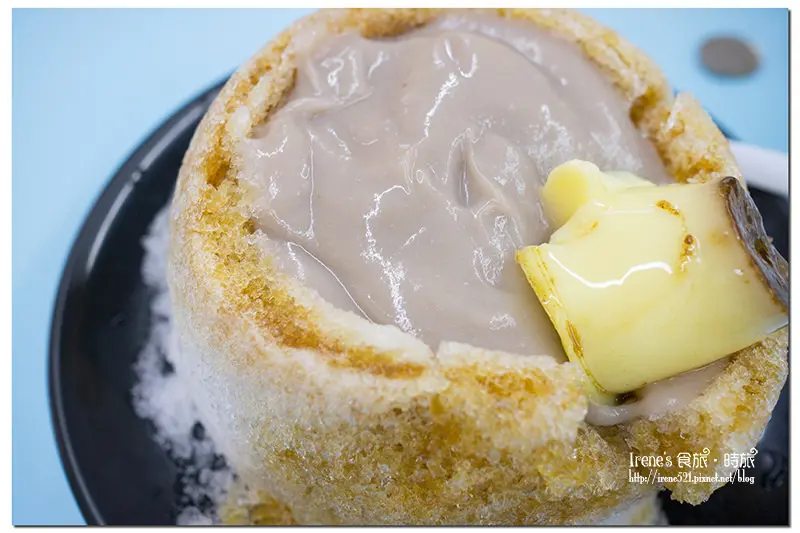 【台北松山區】民生社區老字號冰店/火山芋泥黑糖剉冰．六順豆花