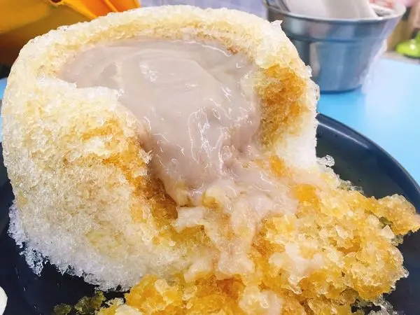 民生社區✿六順豆花✿朝聖芋泥瀑布 ! 民生社區人氣甜品~黑糖刨冰+芋泥~ 超澎湃又好吃的芋泥!