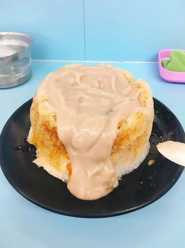 《台北❤️松山》六順豆花🍨芋泥火山爆發啦，芋泥控此生必朝聖的黑糖芋泥刨冰