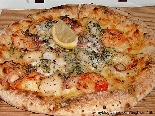 【15那不勒斯披薩屋-光復店】時蘿綜合海鮮PIZZA~