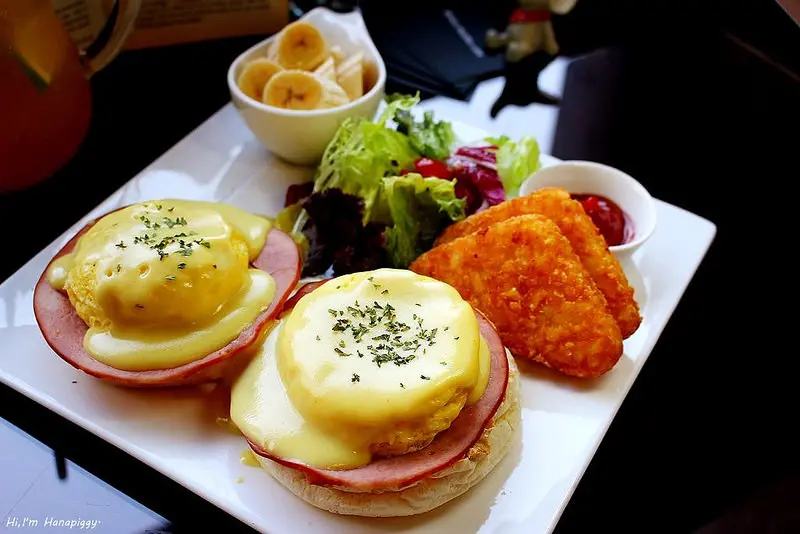 【板橋。豚】Birkin Waffle Cafe，板橋首屈一指的低調奢華早午餐店（新埔捷運站、豚邦新饗宴）