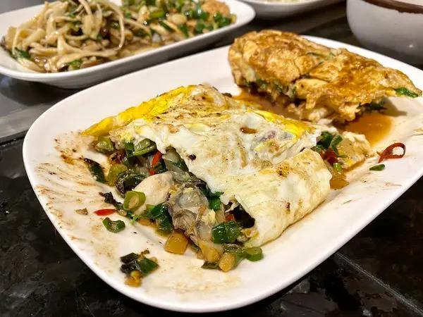 葫蘆小郭鐵板燒 - 蚵蛋真不錯