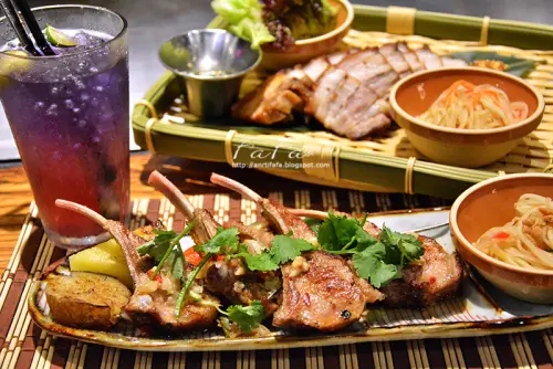 
泰板燒Thaipanyaki。羅阿明泰式鐵板燒 打拋豬米飯無限供應
