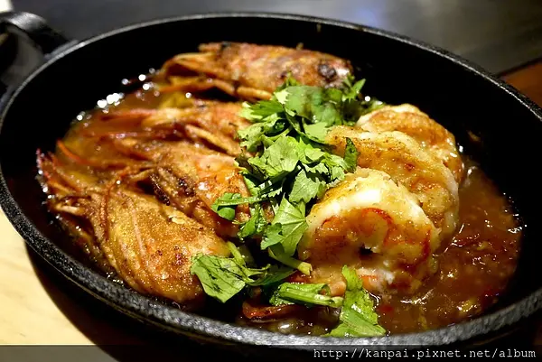 [ 試吃 ]泰板燒。加上鐵板燒視覺饗宴的泰式料理