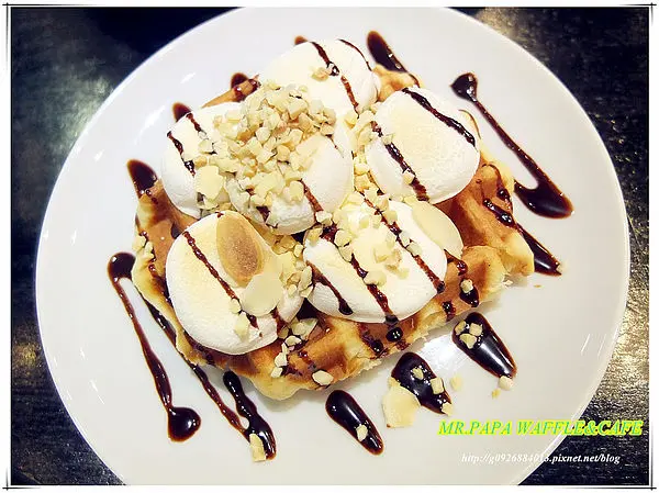 【台北市】下午茶。甜點。鬆餅 ♥ MR. PAPA WAFFLE&CAFE 比利時鬆餅專賣店 ♥ (師大店)