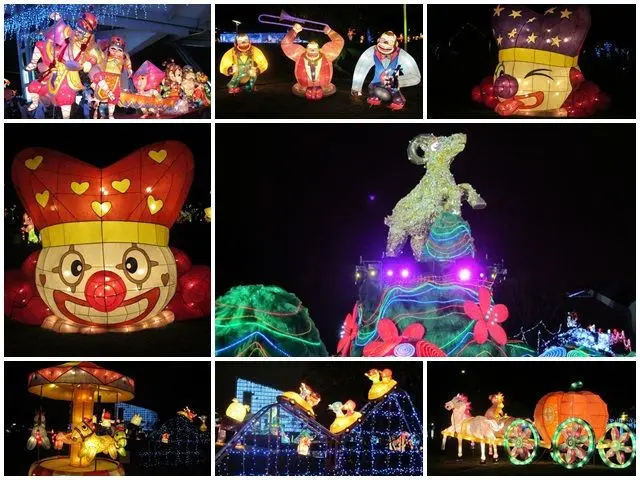 
白天賞花、夜晚賞燈~2015台北燈會在花博　
