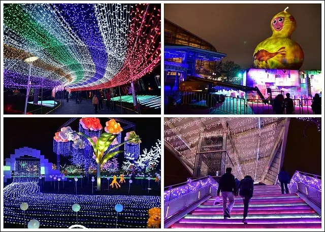 2016台北燈節燈區攻略搶鮮看！先別管主燈福祿猴美不美，花博公園其他燈區燈海也很有看頭！