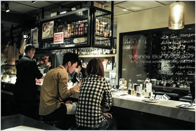 大安‧Whinos Bar & Kitchen‧紅酒的微醺時刻
