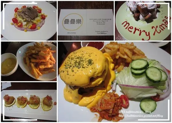 『呷』「捷運中山站」☆ 疊疊樂 ☆ 耶誕節大餐之疊疊甜點