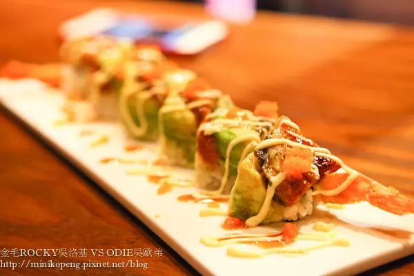 隱藏在民生社區中創意料理居酒屋.「創食居和風居酒料理」