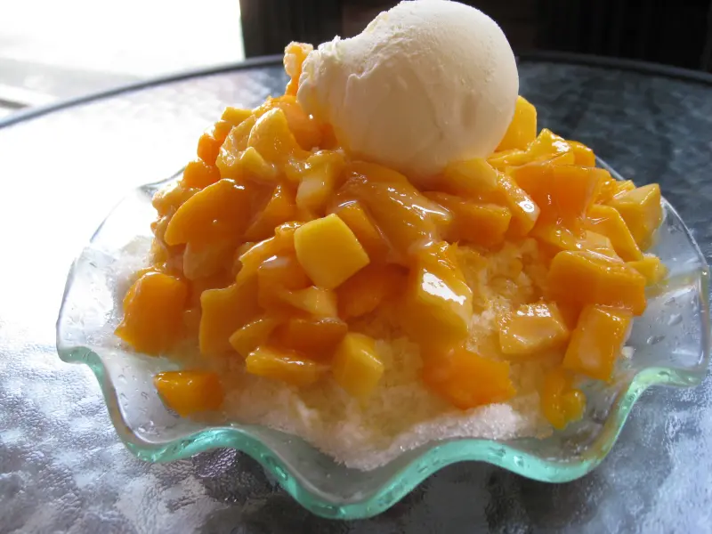 新竹湖口無名芒果冰