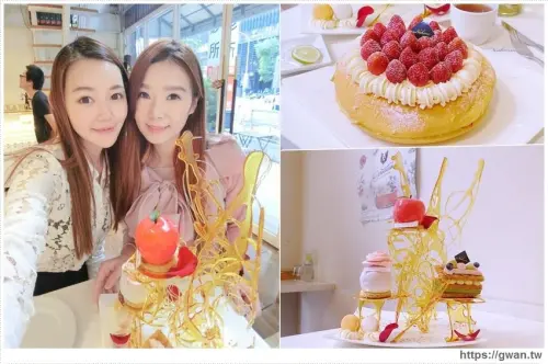 Nakano甜點沙龍草莓季又來囉，還有超浮誇的糖工藝三層架！！