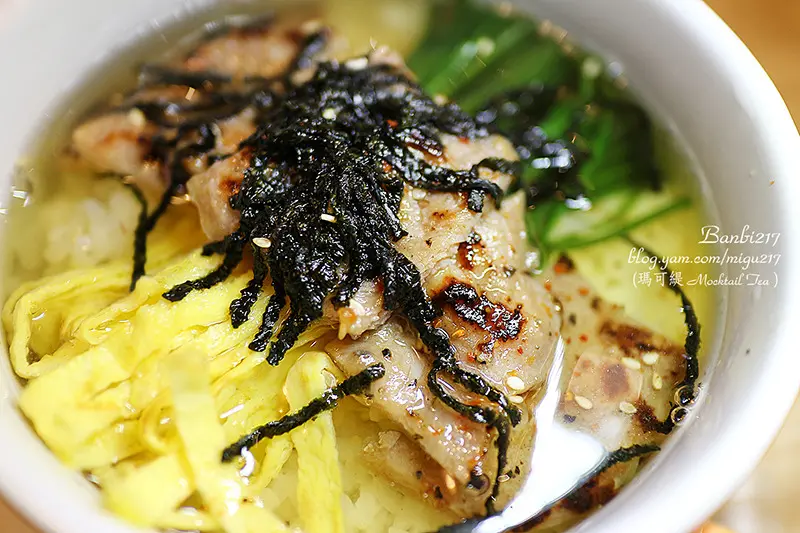 [瑪可緹 Mocktail Tea 春水堂新品牌]秋天新上市茶香料理:茶湯泡飯,抹茶宇治豆奶,茶霜淇淋(捷運松江南京站,台北,長安東路,美食,下午茶,茶館)