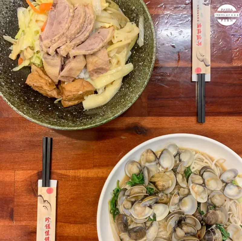 「桃園美食」幸福小館。內壢私房推薦美食，推薦蛤蠣乾拌麵，蛤蠣直接20顆以上，平價又好吃