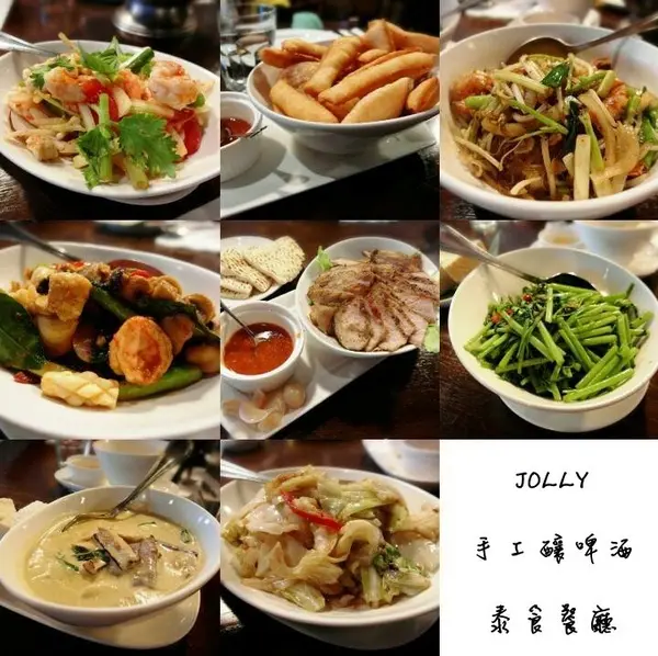 【台北松山】超有氣氛慶生好地方！JOLLY卓莉手工釀啤酒+泰食餐廳(慶城店)！              