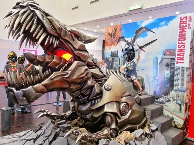 【展覽】2014變形金剛大展(台北場)。衝呀~鋼鎖!!