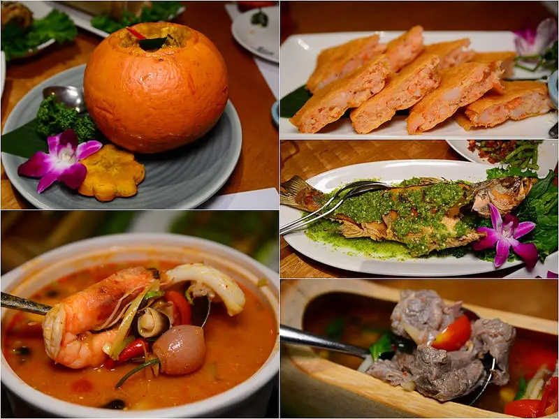 【台中│美食】台中泰式料理，推薦黃咖哩南瓜雞、月亮蝦餅，適合聚餐、春酒。泰一泰雲城泰式料理