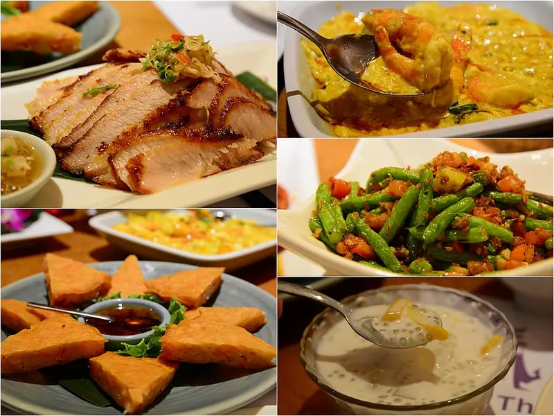 【台中│美食】柏地廣場美食，好久沒吃這麼對味的泰式料理，超推超厚蝦餅、蝦醬四季豆。泰一泰雲城泰式料理