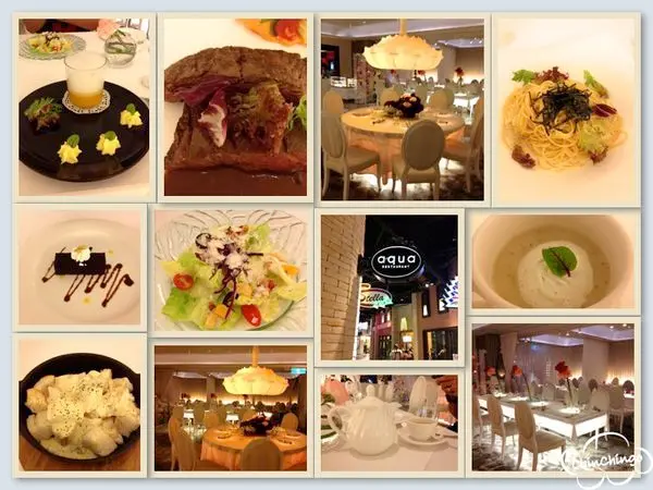 【台中 西屯區】高CP值夢幻裝潢的法義創意料理＠水相餐廳aqua Restaurant