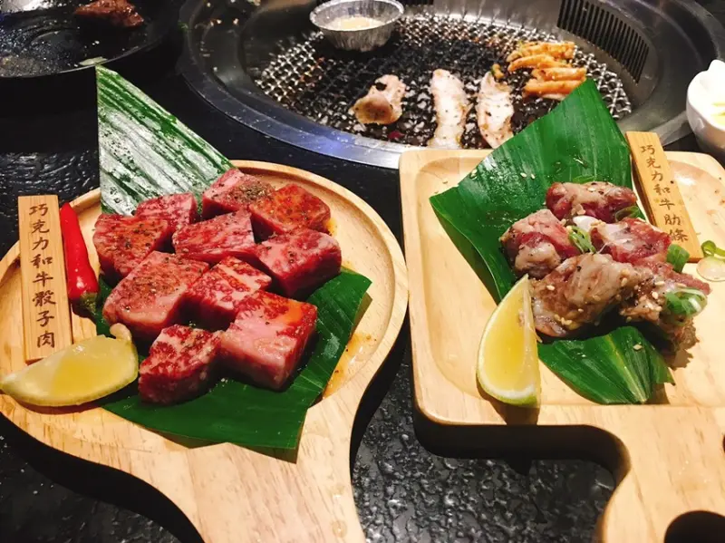 《台北❤️大安》禧太炭火燒肉，來吃吃傳說中吃巧克力🍫長大的巧克力和牛🐂哞～