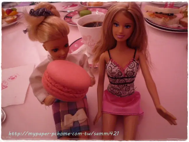 夢幻到讓人尖叫不己 ☆Barbie Cafe☆ 讓女孩~女人流連忘返